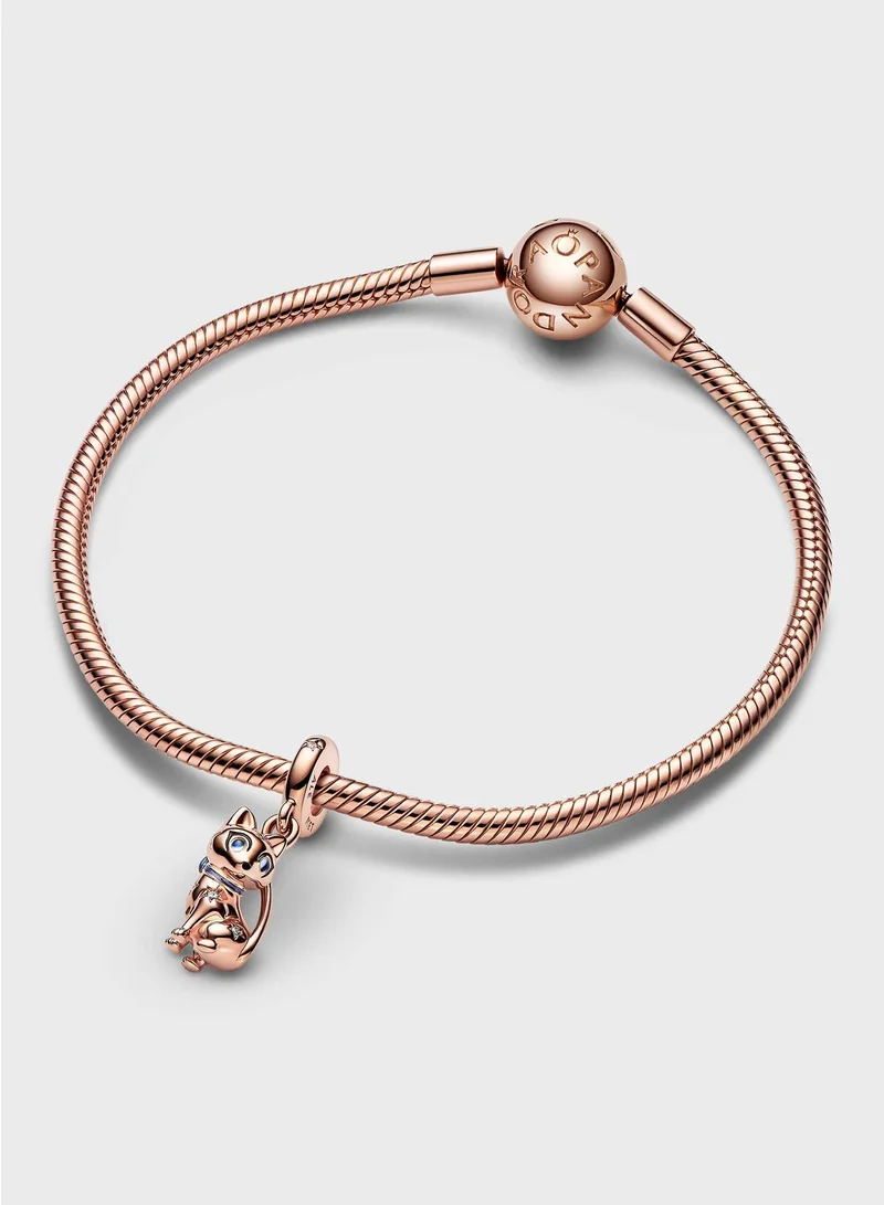 PANDORA Sparkling Pet Cat Dangle Charm