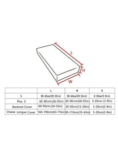 Sharpdo 1 Piece All-Inclusive Non-Slip And Waterproof Sofa Cushion Cover  - Image 3