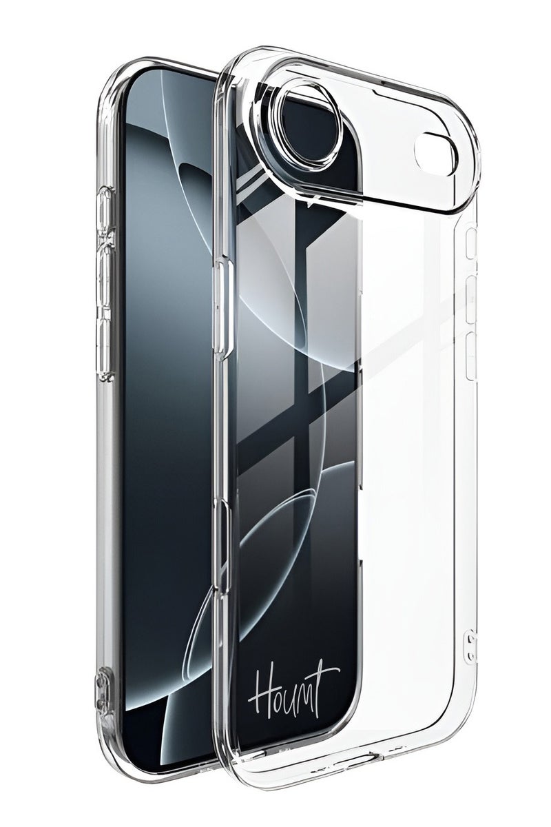 Houmt iPhone 17 Air Case Clear, Ultra Slim iPhone 17 Air Cover Drop Protection Shockproof Protective Phone Case for iPhone 17 Air 6.6 inch - Image 1