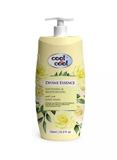 Cool & Cool Divine Essence Softening & Moisturizing Body Wash Shower Gel 750 ML  - Image 1