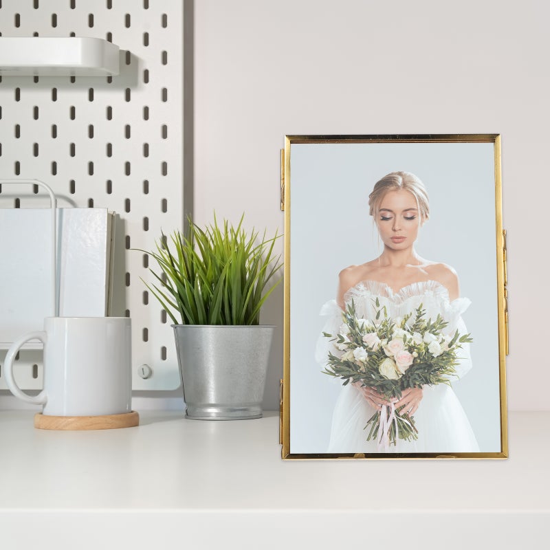 Desktop Glass Frame Glass Frame Pressed Flower Frame Photo Frame Specimen Frame - Image 3