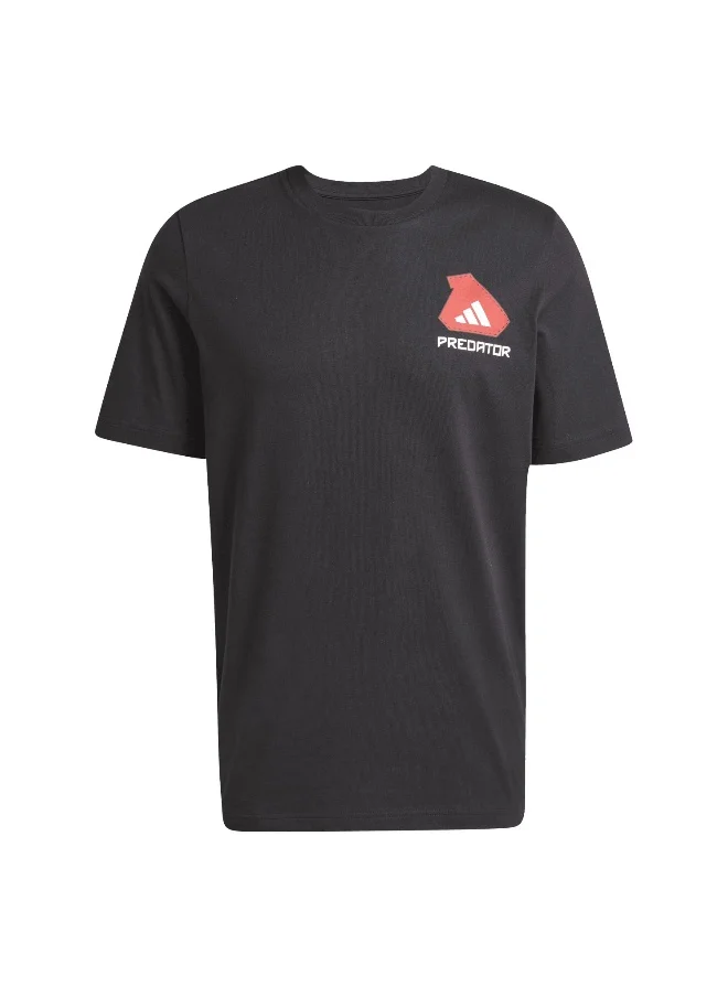 اديداس adidas history predator men graphic t-shirt