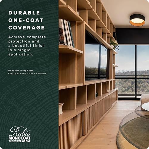 Rubio Monocoat Wood Oil Finish Sample - Pure | Oil Plus Part A | Quick-Dry, Eco-Friendly Linseed Wood Oil for Indoor Use | Ideal for Sampling Oil Plus 2C & Touch Ups | 20 mL - Image 3