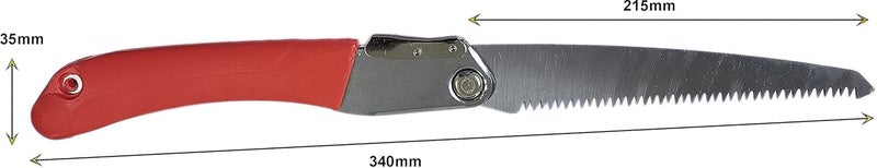 Inditrust Inditrust NEW Heavy duty Folding Purner Cutter Steel Manganese Garden Hand Saw Tools Cutting Sawing Pruning Tree Branch Bypass Pruner wood cutter Wood Cutter  - Image 3