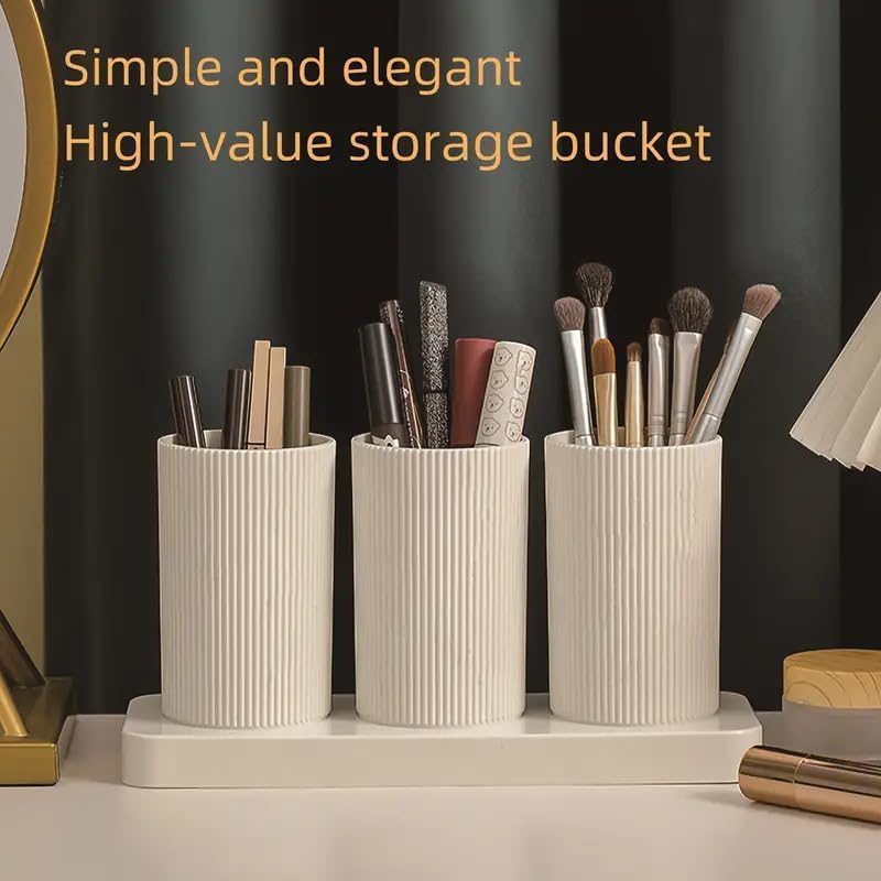 Topinon Kitchen Organizer - Plastic Self Draining Tableware Storage Box - Spoon, Knife, Fork, Chopstick, Cutlery Holder, Organizer Stand for Kitchen, Dining Table - Image 5