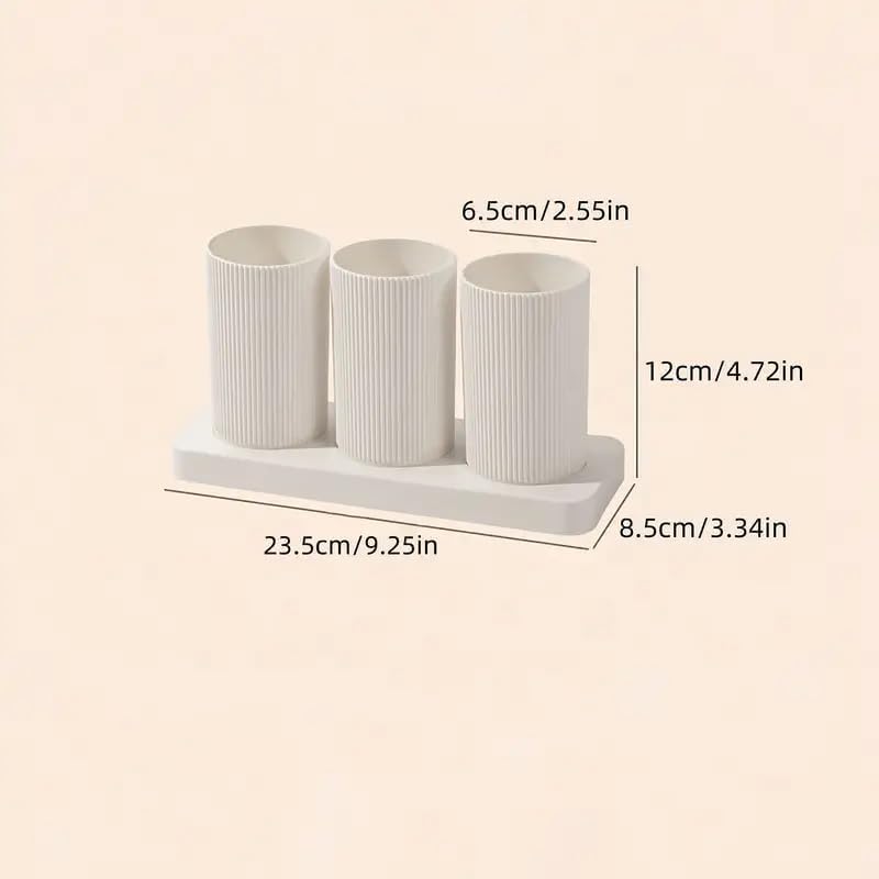 Topinon Kitchen Organizer - Plastic Self Draining Tableware Storage Box - Spoon, Knife, Fork, Chopstick, Cutlery Holder, Organizer Stand for Kitchen, Dining Table - Image 3