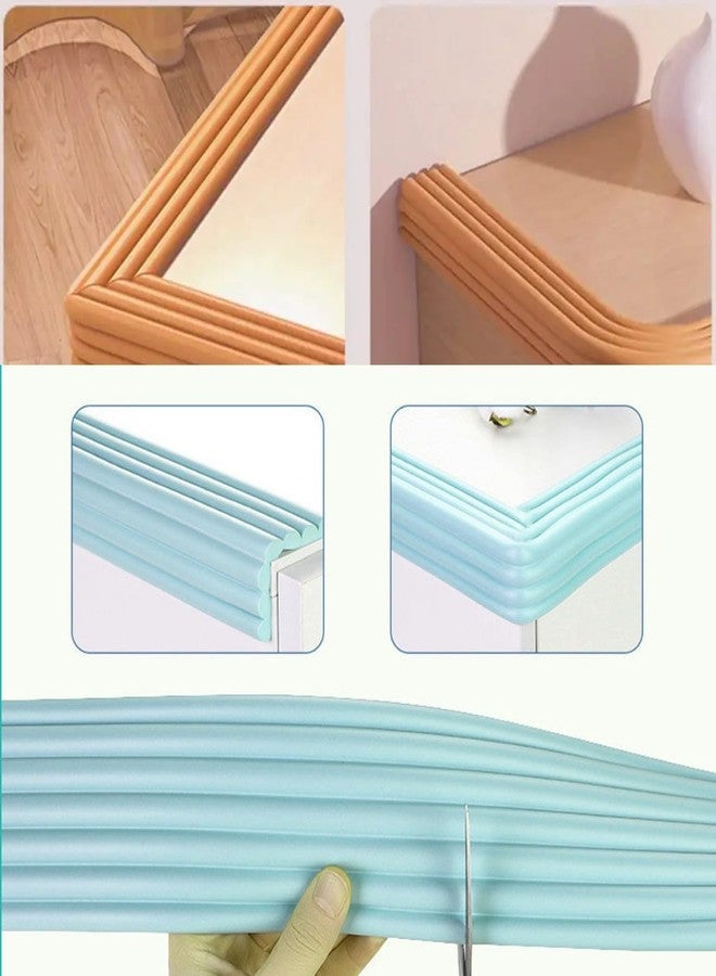 KRIVETY Baby Safety Corners Edge Protectors - Proofing Foam Edge Protector Guards Baby Safety Bumper Strip, Child Proof Foam Set Furniture Edge Protector for Table, Fireplace (Cream) - Image 4