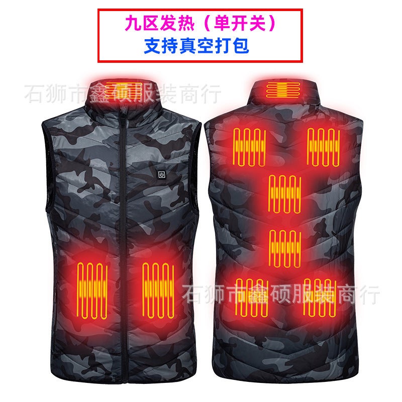 Dedicated New Heating Vest Usb Charging Intelligent Constant Temperature Electric Heating Vest Cold-Resistant Heating Clothes - Image 1