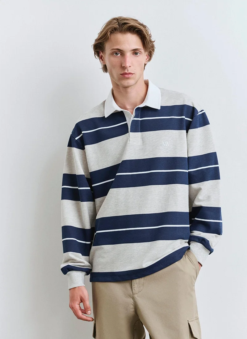 مافي Striped T-Shirt
