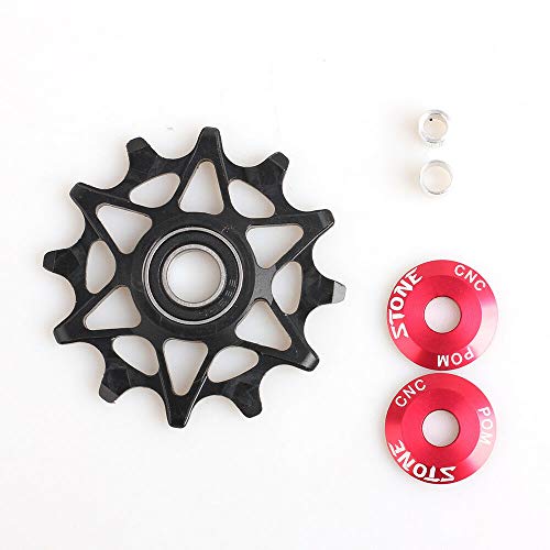 Stone Bike Rear Derailleur Pulley POM NSK Bearing 10T 12T 14T 16T for MTB Road Bike (14T, Hollow) - Image 2