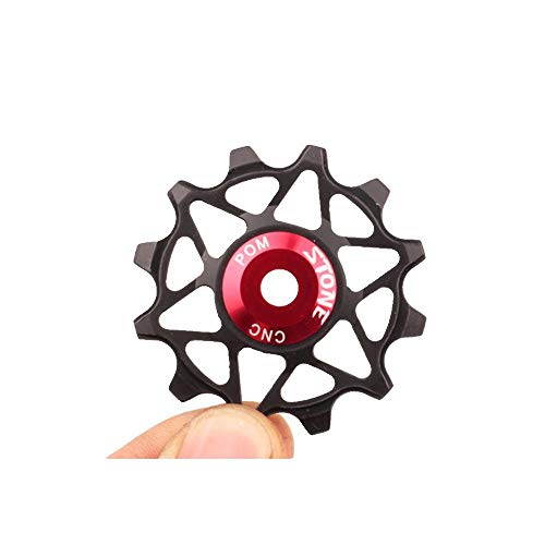 Stone Bike Rear Derailleur Pulley POM NSK Bearing 10T 12T 14T 16T for MTB Road Bike (14T, Hollow) - Image 1