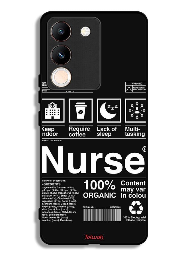 Tolwak vivo Y200 Protective Case Cover Nurse Sticker - Image 1