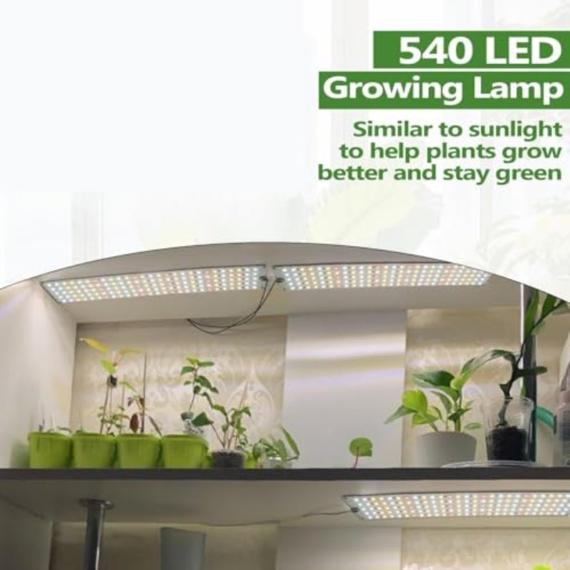 مصباح نمو LED، مصباح معلق بسpectrum كامل مقاس 3.11 × 11.81 بوصة - Image 4