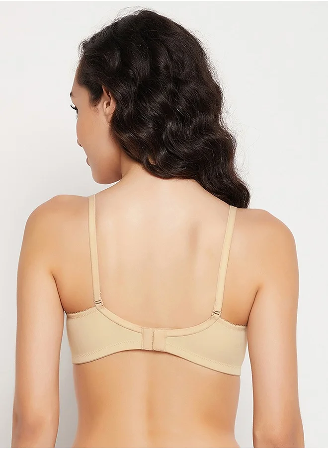 كلوفيا Clovia Pack of 3 Padded Non-Wired Full Coverage Multiway T-shirt Bra