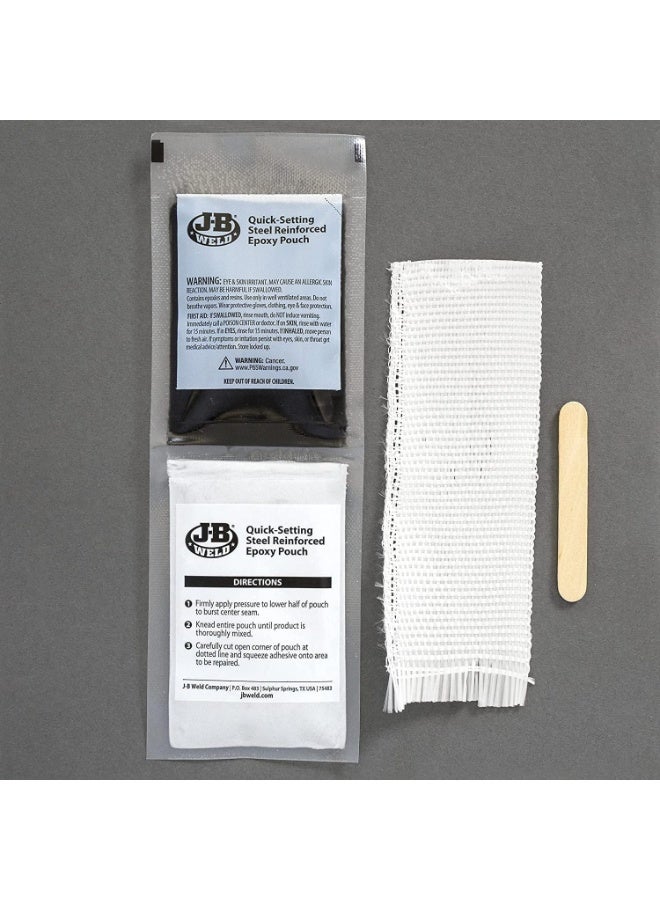 J-B Weld 2110 Metal Fuel Tank Repair Kit, Gray - Image 3