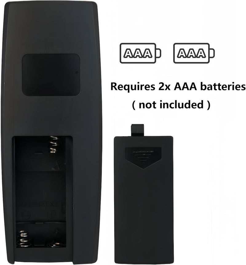 uehba Replacement Remote Control for Twin Star 2311210GRA-A001 2311210GRA-A003 23EF022GRA 23EF022SRA 23EF023GRA Classic 3D Electric Fireplace Heater Stove Heater - Image 4