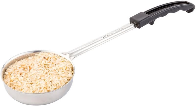 Restaurantware Met Lux 6 Ounce Portion Ladle 1 With Black Handle Portion Serving Spoon  Does Not Corrode Dishwashable Stainless Steel Portion Control Serving Utensil Multipurpose - Image 4