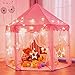 Senodeer Princess Tent for Girls with Big Star Lights Kids Playhouse Castle Play Tent Birthday Girl Gift Indoor Princess Game Pink Big Star Lights - Image 2