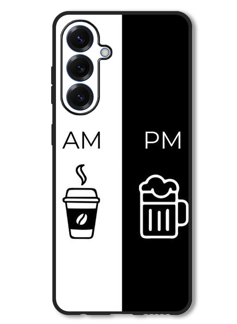 Theodor Case Compatible with Samsung Galaxy A36 Protection Shockproof Bumper Cover AM - PM - Image 1
