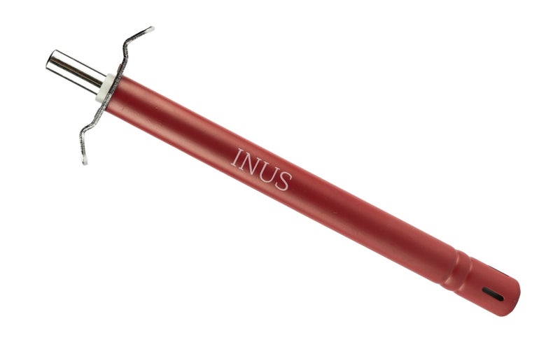 INUS Easy Grip Metal Regular Gas Lighters for Kitchen Use Gas Stove Lighter & Gas Stoves, Restaurants (Color - Maroon - Long) Pack of 1 - Image 1