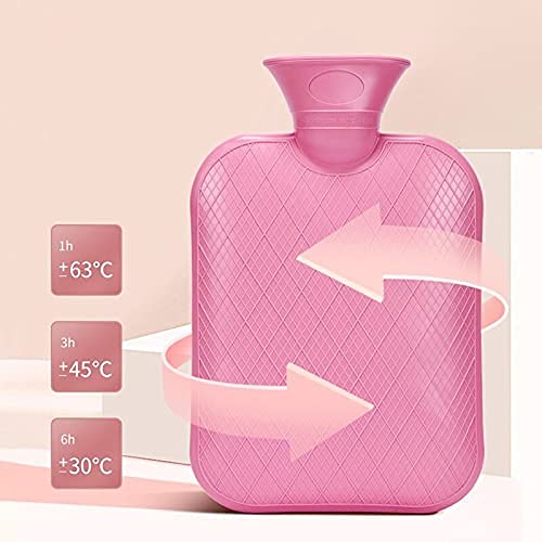 Niland Rubber Hot Water Bag, Hot Bag, Heating Pad, Hot Water Bag for Pain Relief, Period Pain, Hot Water Bottle, Rubber Bottle - Image 2