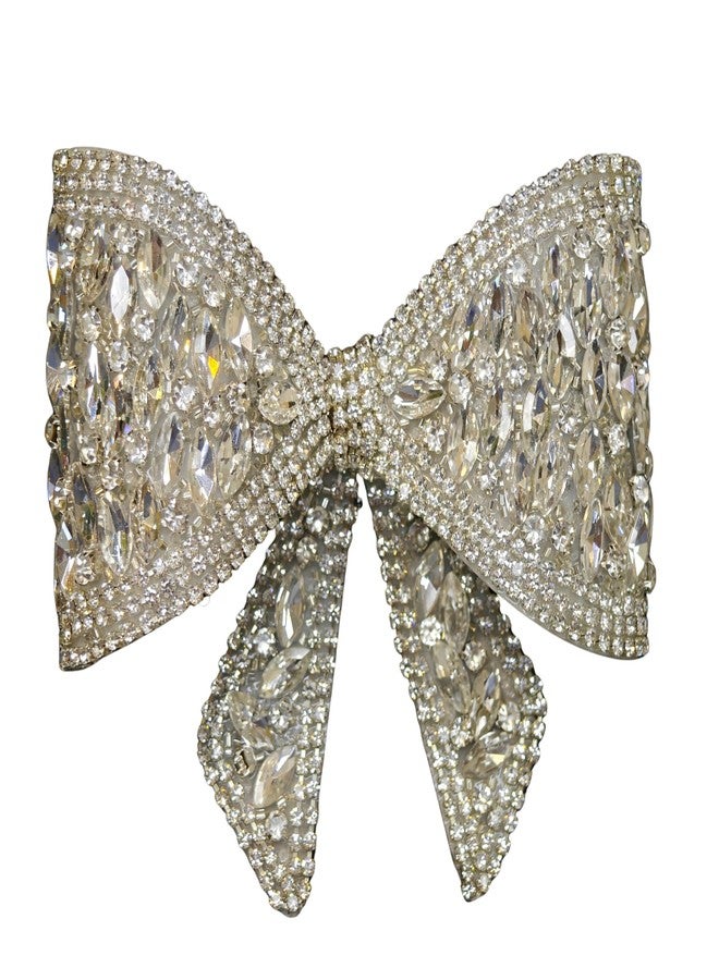 ANVIK Hair Bow Clips for Women | Crystal Bow Clip | Bow Barrette Clip | Alligators Bow Clips | Fancy Hair Clips | Hair Accessories for Women - Image 1