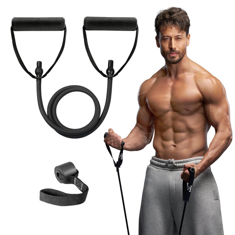 Slovic Resistance Tube [Upto 25 KG] | Resistance Band for Workout | Stretching Band for Exercise Band | Resistance Bands Set | Gym Equipment for Home Workout | Ideal for Men & Women - Image 5