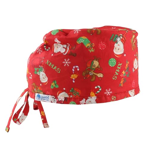 GUOER Women's and Men's Scrub Cap Working Caps One Size Multiple Color (N24L73B) - Image 1