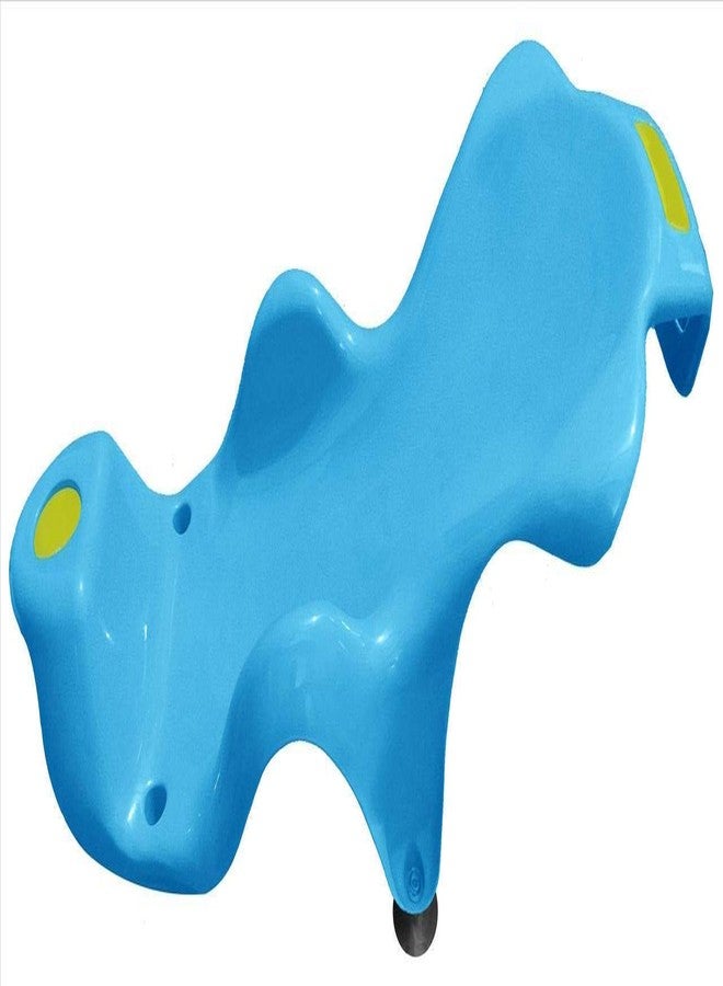 Maanit Bath Tub with Shampoo Mug Bubble Bather Set for Babies (Blue) - Image 2