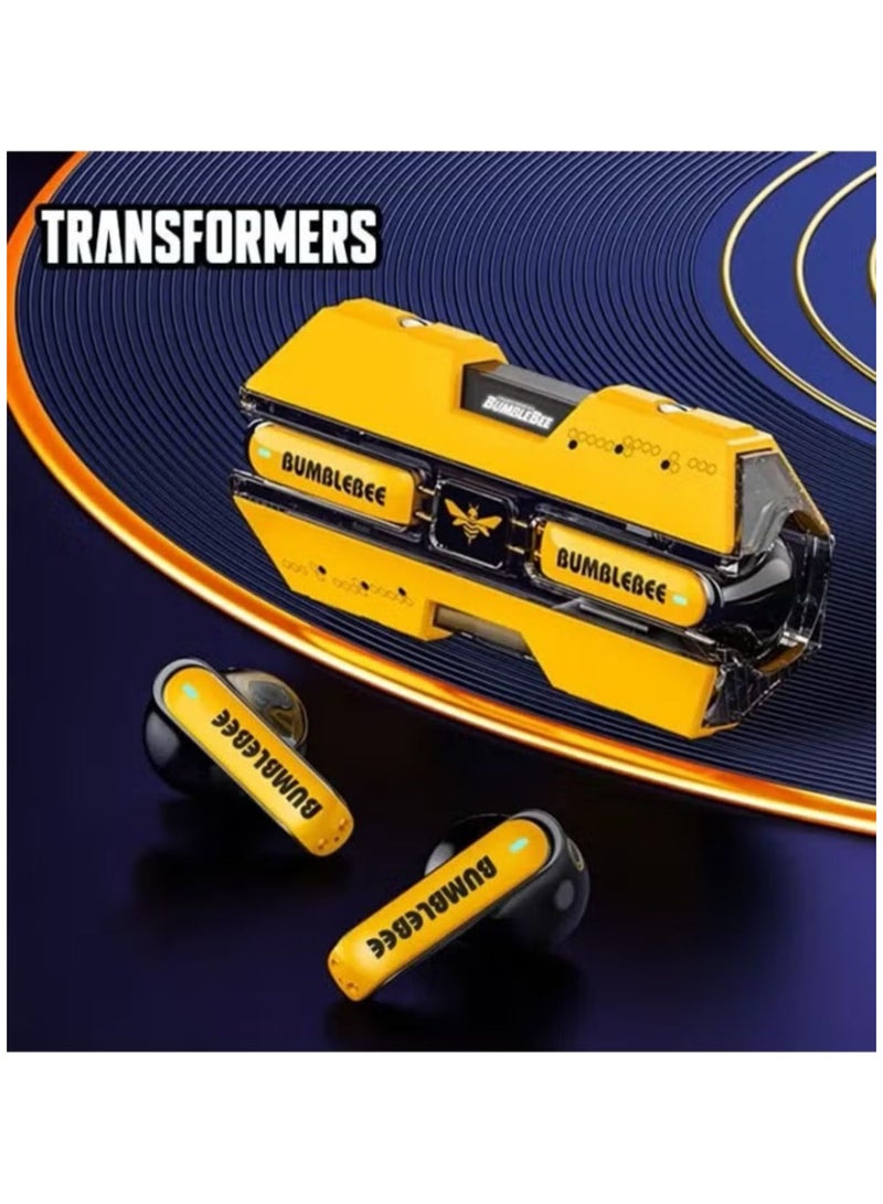 Transformers TF-T01 Wireless Bluetooth Earbuds Gaming Headphones Long Battery Life Headset Low Latency HIFI Stereo Sound with Music Noise Cancellation Calls - Image 1