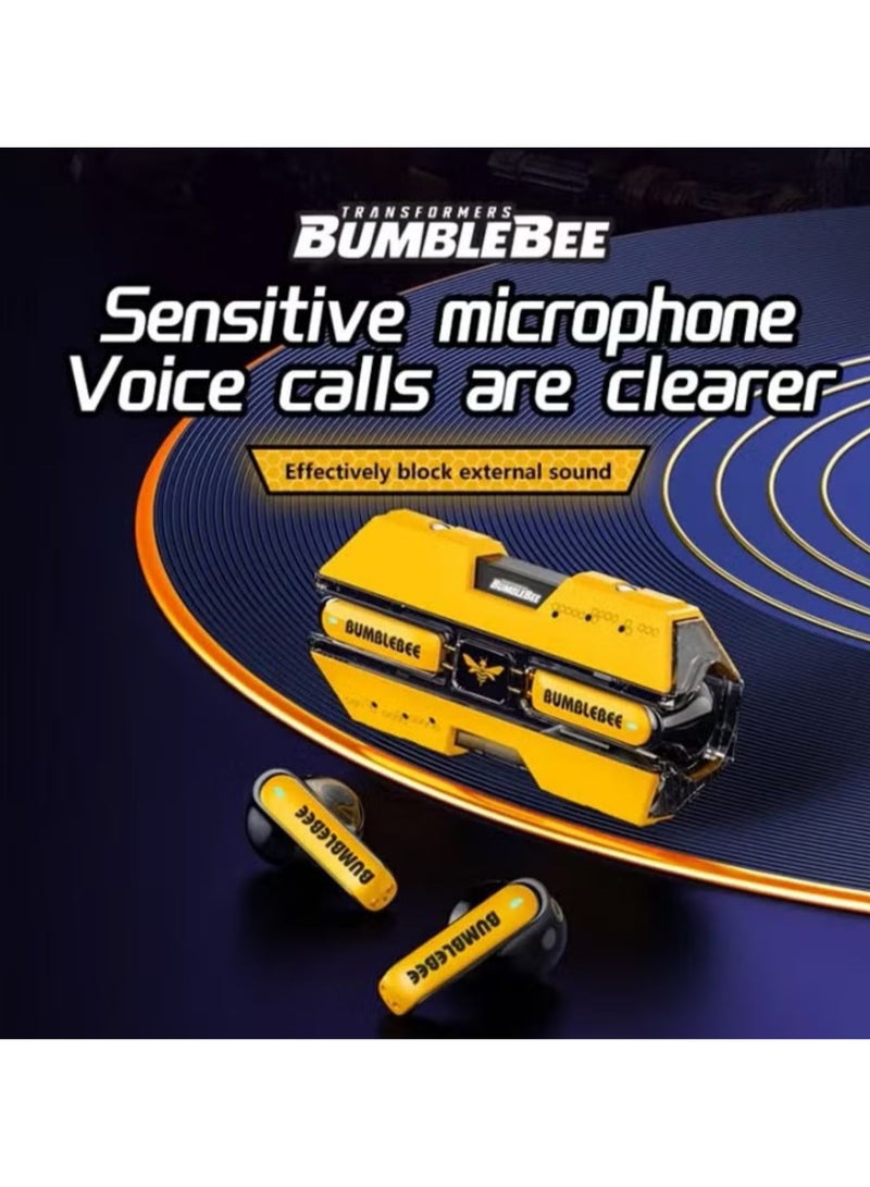 Transformers TF-T01 Wireless Bluetooth Earbuds Gaming Headphones Long Battery Life Headset Low Latency HIFI Stereo Sound with Music Noise Cancellation Calls - Image 4