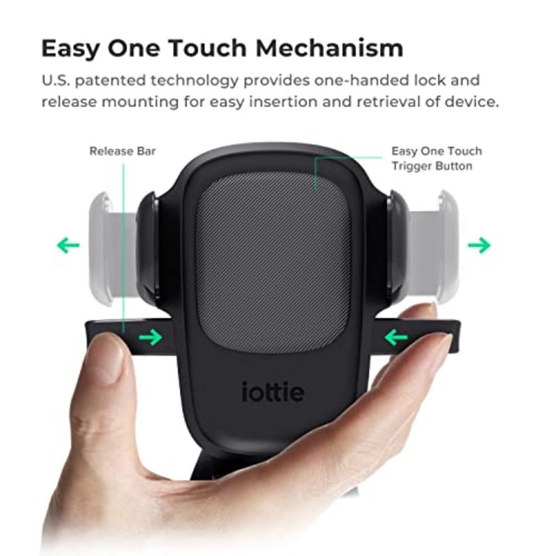 Easy One Touch board Universal Car Mount Phone Holder Desk Stand with Suction Cup Base and Telescopic Arm for iPhone, Samsung, Google, More Smartphones - Image 2