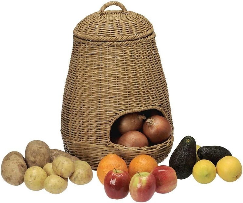 Kouboo KOUBOO 1020029 Potato Basket Large Brown  - Image 4