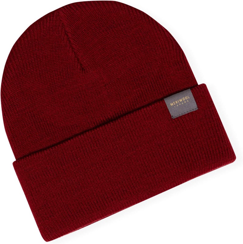MERIWOOL Kids’ Beanie - Merino Wool Ribbed Knit Winter Hat for Boys and Girls - Image 4