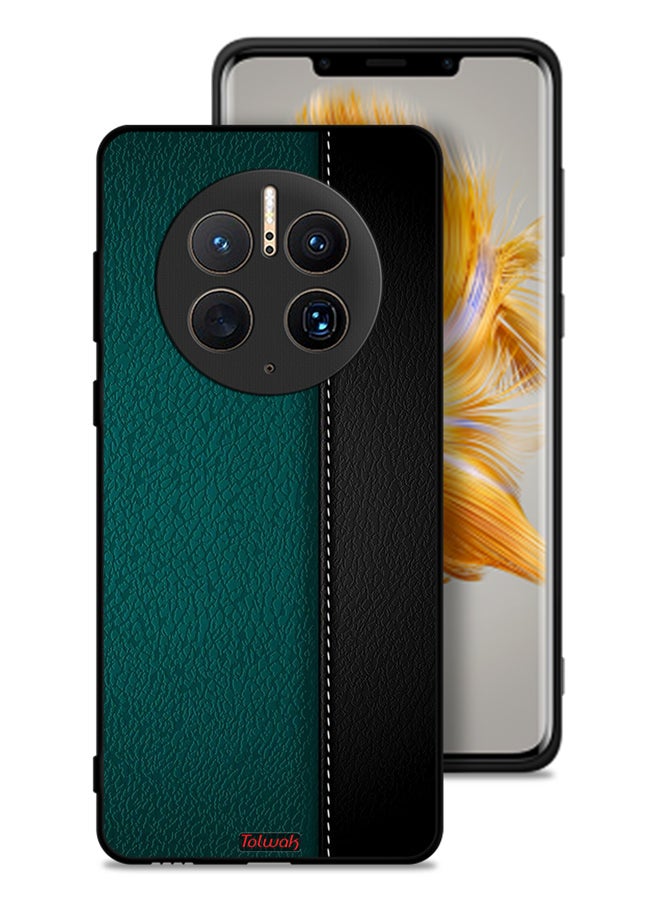 Tolwak Huawei Mate 50 Pro Protective Case Cover Leather Pattern - Image 1