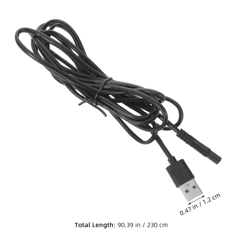 USB Dash Cam Cable for Car Compatible with Multiple Camera Systems Stable Power and Data Transmission - Image 2