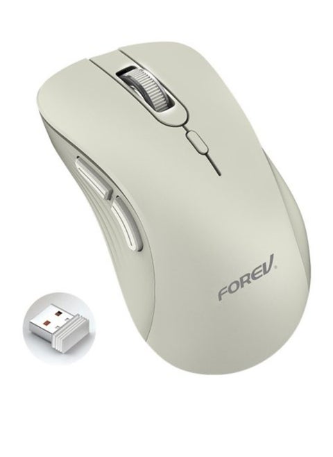 Classic wireless mouse for computer and laptop, 10-meter range, 1600 dpi, model FV-G200, with high accuracy - for home and office use, comfortable design for the hand