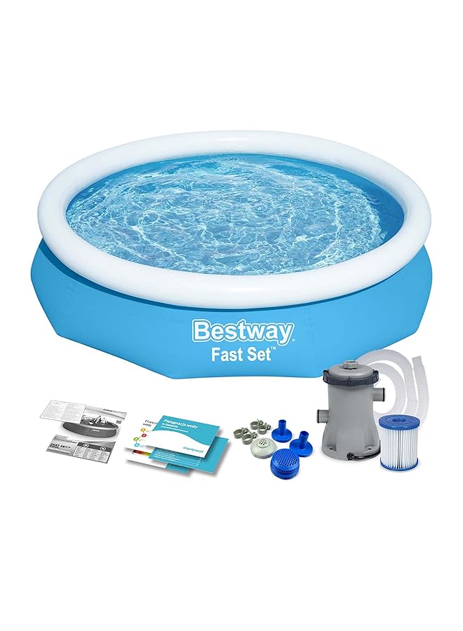 Bestway Fast Set Pool 244Cm X 61Cm Multicolor 26 57450 - Image 4