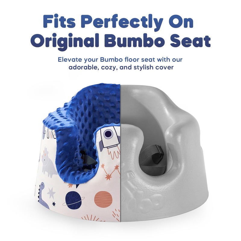 mamatepe Seat Tray Accessory Compatible with Bumbo Floor Seat, Tray Surface for Feeding and Play, Easy to Clean and Install, for Baby Boys and Girls 3 to 12 Months, Grey - Image 5