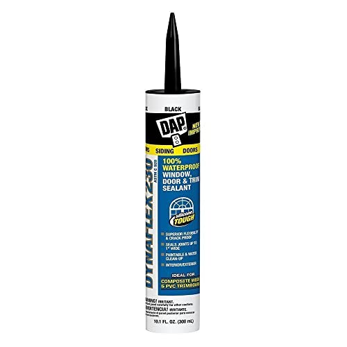 DAP 18280 2 Pack 10.1-Ounce Dynaflex 230 Premium Indoor/Outdoor Sealant, Black - Image 3