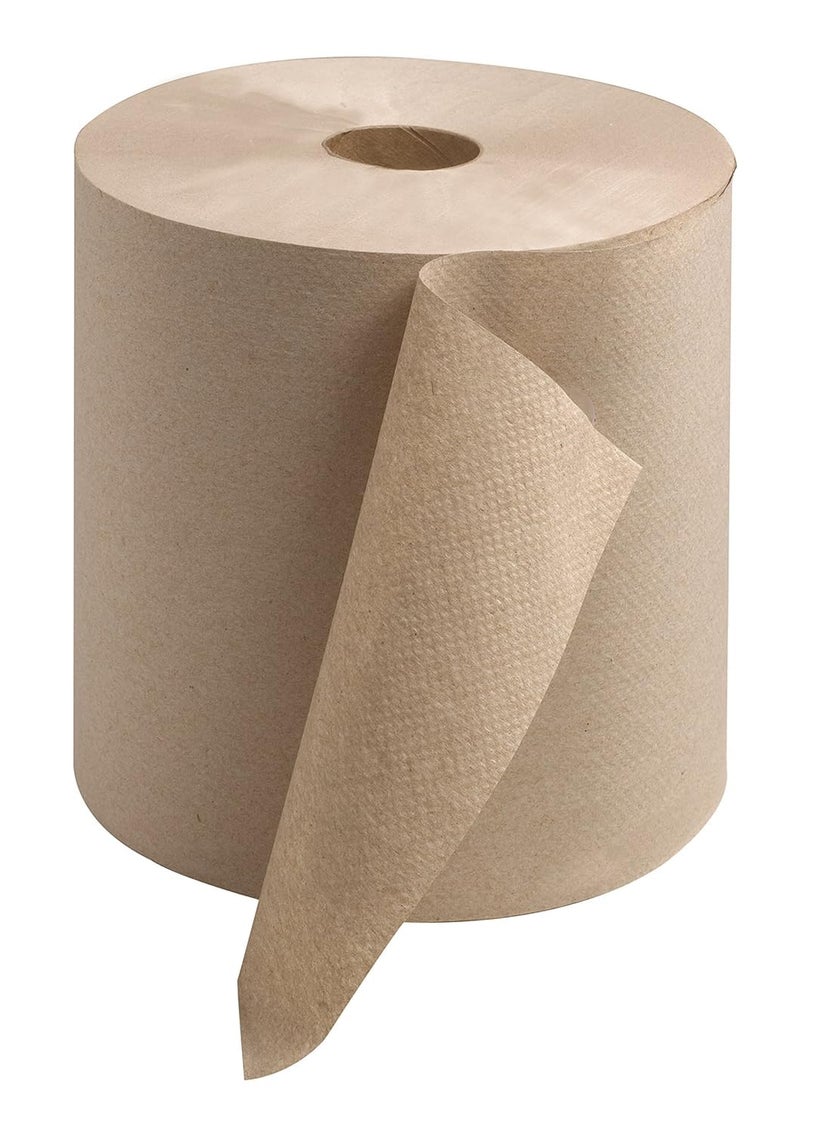 Tork Tork Paper Hand Towel Roll Natural H21 Universal 100 Recycled Fiber 6 Rolls x 1000 ft RK1000  - Image 3