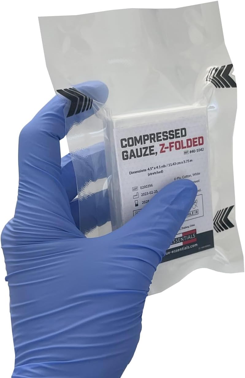 Rescue Essentials Compressed Gauze ZFolded - Image 2