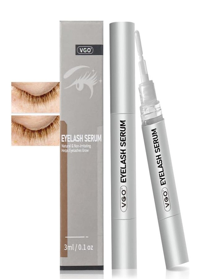 VGO سيروم رموش VGO - سيروم للرموش لنمو الرموش، تأثير واضح لرموش أكثر كثافة وطولًا بمكونات طبيعية - آمن ولطيف وغير مهيج لجميع أنواع البشرة. - Image 1