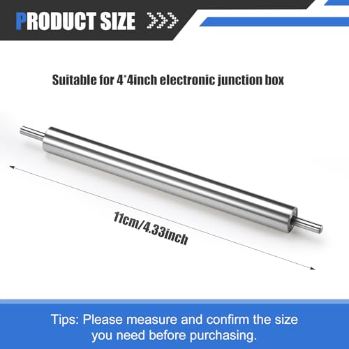 Chunful 2 Pcs Steel Wire Pulling Roller Electrical Wire Pulling Tool Single Person Operation Supports and Keeps It Level with the Connector for 4 Electrical Box - Image 3