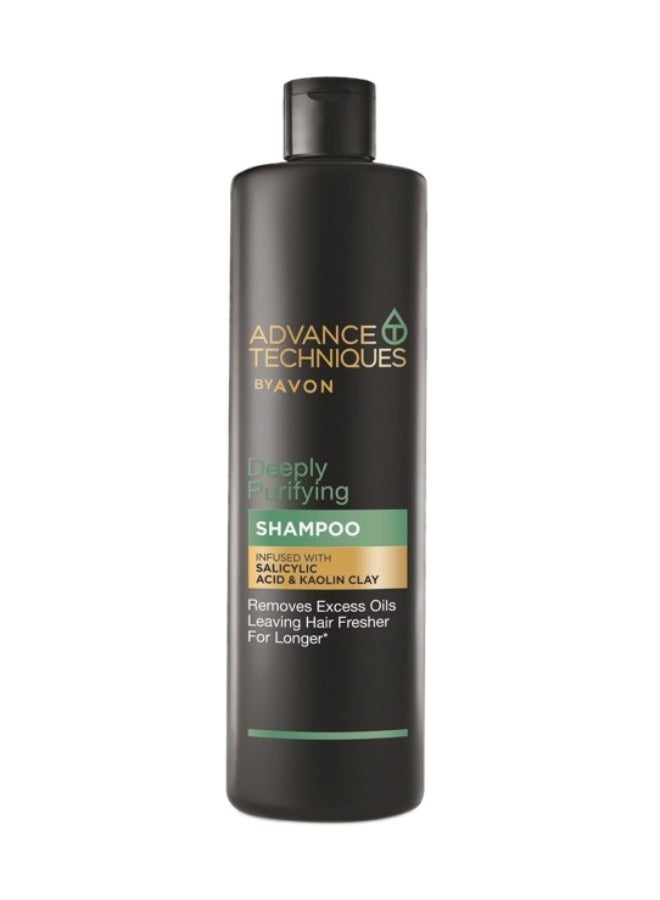 AVON Advance Techniques Greasy/Oily Hair Shampoo Multicolour 400ml - Image 1