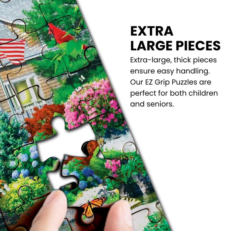 Masterpieces 300 Piece EZ Grip Jigsaw Puzzle - Harvest Breeze - 18"x24" - Image 5
