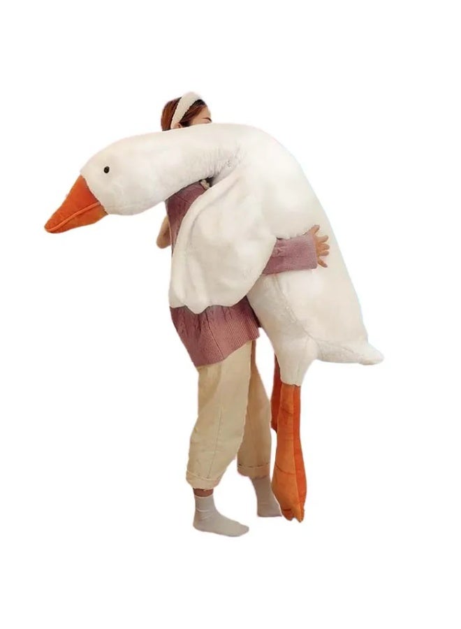 Teddy bear and goose fur, 40 cm