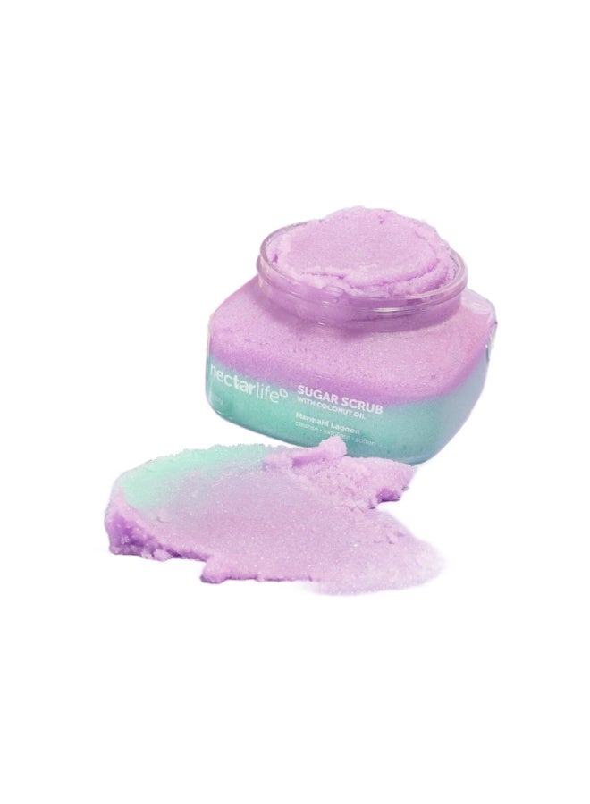 Nectar Life Sugar Scrub, Exfoliating Body Scrub (8 Ounce, Mermaid Lagoon) - Image 2