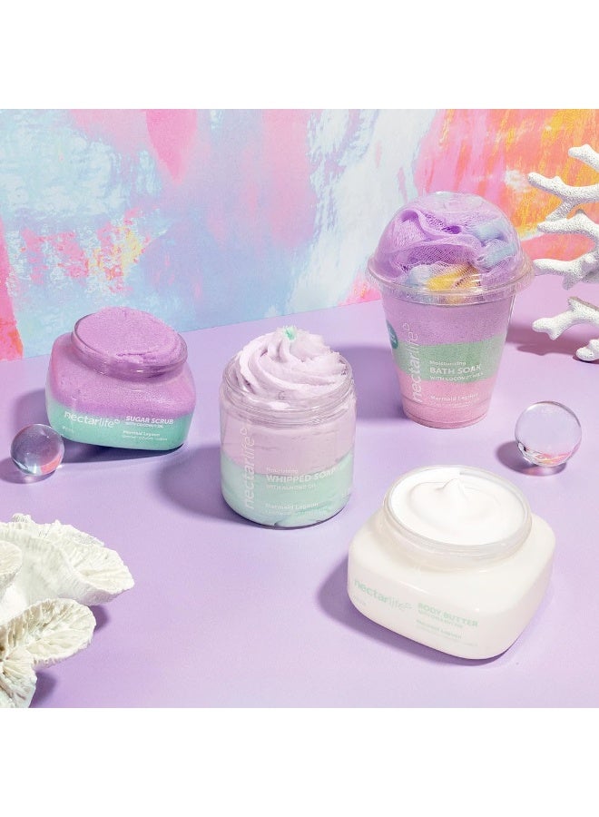 Nectar Life Sugar Scrub, Exfoliating Body Scrub (8 Ounce, Mermaid Lagoon) - Image 4