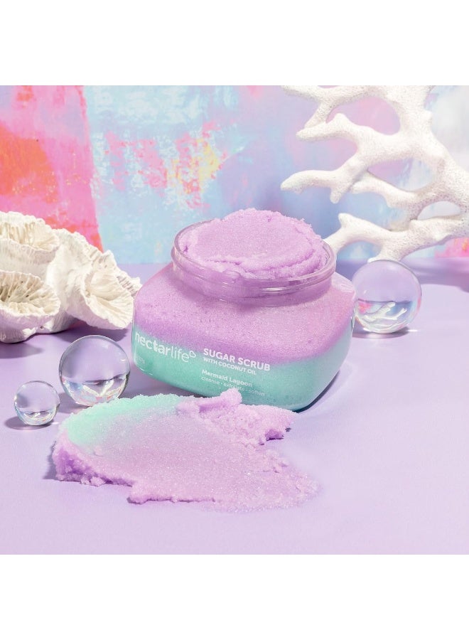 Nectar Life Sugar Scrub, Exfoliating Body Scrub (8 Ounce, Mermaid Lagoon) - Image 5